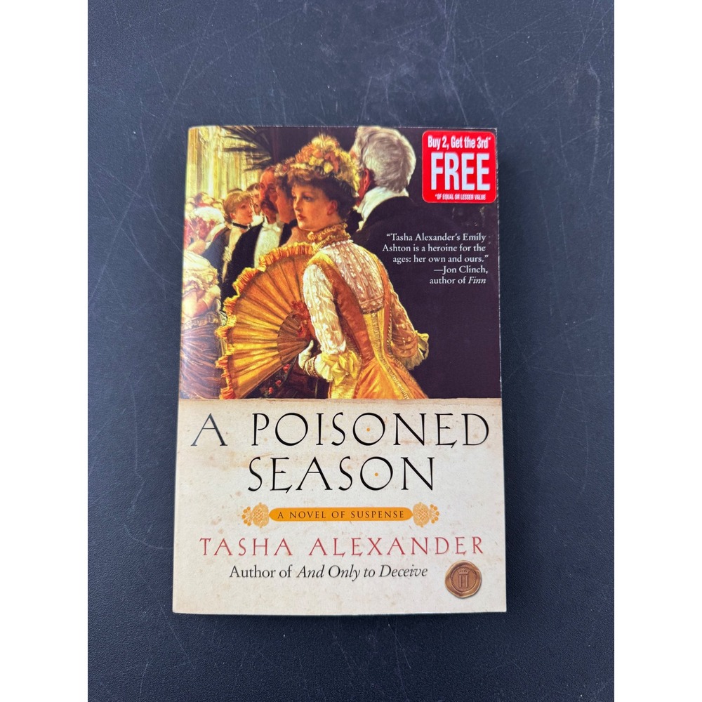 A Poisoned Season Tasha Alexander Lady Emily‎ Mystery Paperback 9780061174216